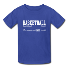 Basketball Definition - royal blue