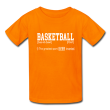 Basketball Definition - orange