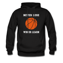 NEVER LOSE-WIN OR LEARN - black
