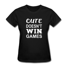 Cute Doesn't Win Games - black