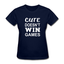 Cute Doesn't Win Games - navy