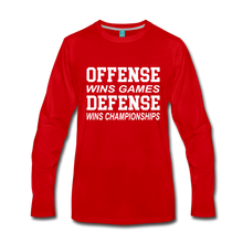 Offense vs. Defense - red