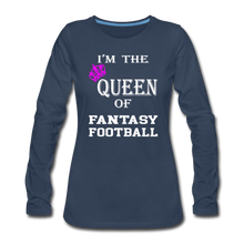 Queen of Fantasy Football - navy