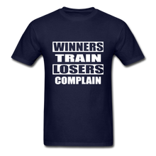 Winners Train-Losers Complain - navy