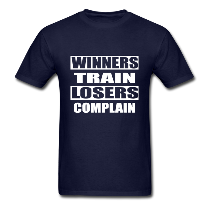 Winners Train-Losers Complain - navy