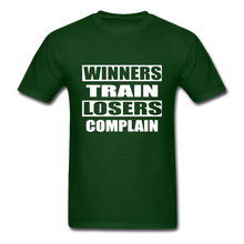 Winners Train-Losers Complain - forest green