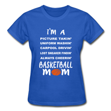 I'm a...Basketball Mom - royal blue