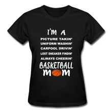 I'm a...Basketball Mom - black