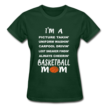 I'm a...Basketball Mom - forest green