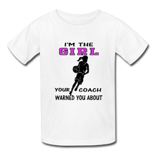 I'm the "GIRL" t-shirt - white