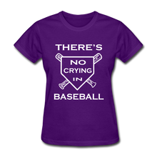 There's no crying in baseball - purple