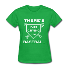 There's no crying in baseball - bright green