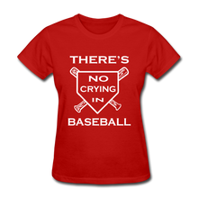 There's no crying in baseball - red