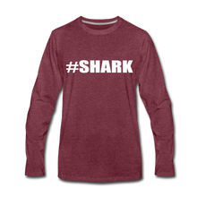 #SHARK - heather burgundy