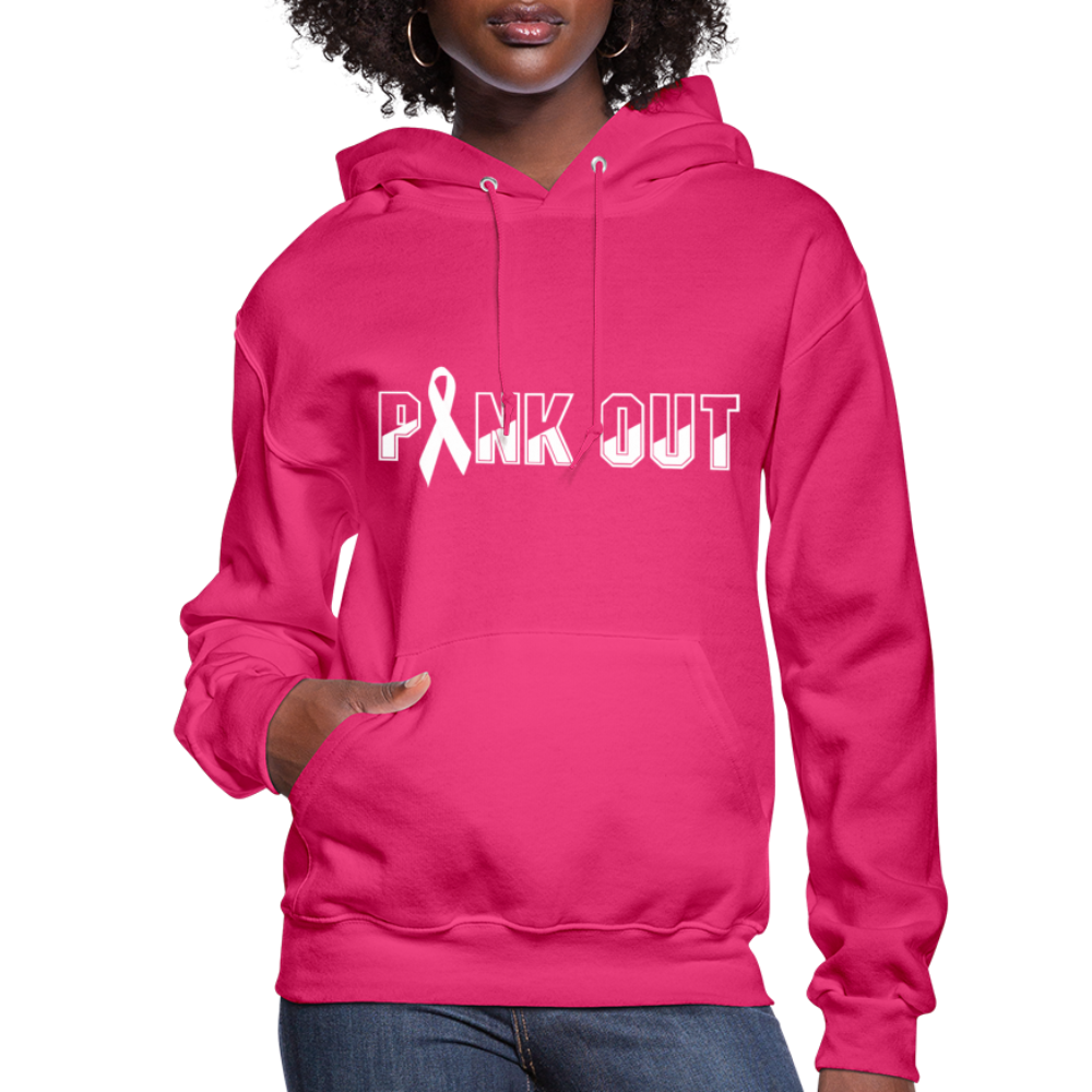 Pink Out Women's Hoodie - fuchsia