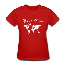 Born to Travel - red