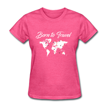 Born to Travel - heather pink