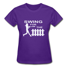 Swing for the Fence (Girl's Softball) - purple