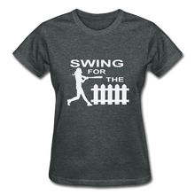 Swing for the Fence (Girl's Softball) - deep heather