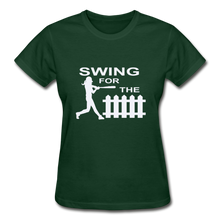 Swing for the Fence (Girl's Softball) - forest green
