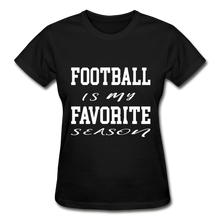 Football is my favorite season (short-sleeve) - black