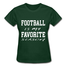 Football is my favorite season (short-sleeve) - forest green
