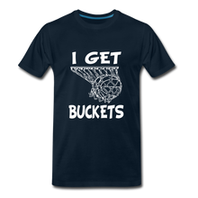 I Get Buckets-Men's Short Sleeve - deep navy