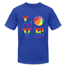 Pride-LOVE Basketball - royal blue